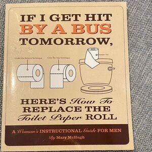 Novelty “Instructional Guide for Men Book”